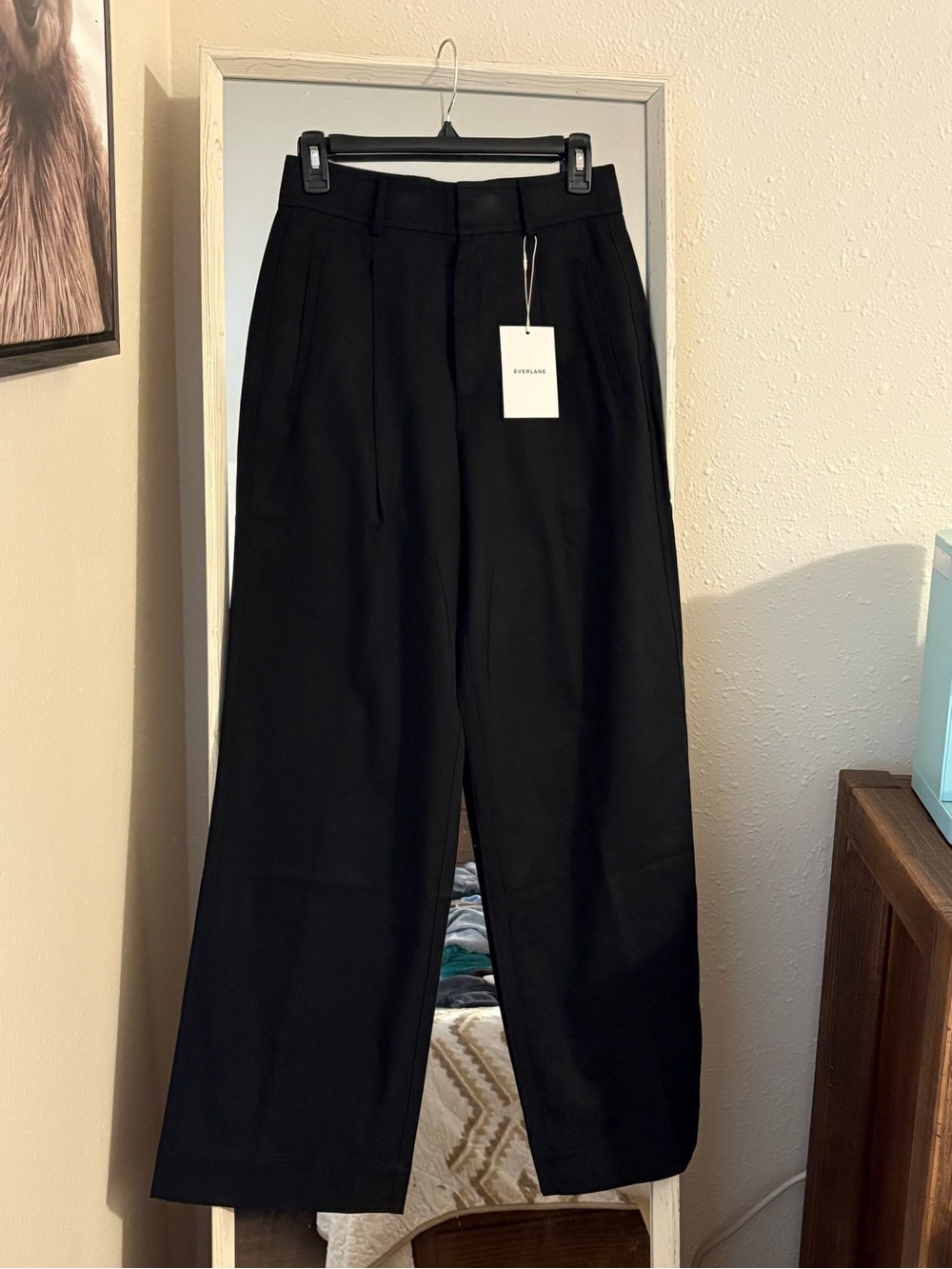 Everlane Draper Pleated Pant in Buttersmooth